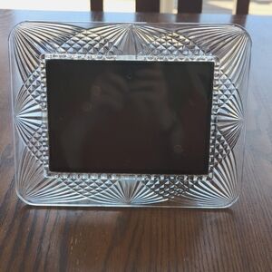 Etched Glass picture frame